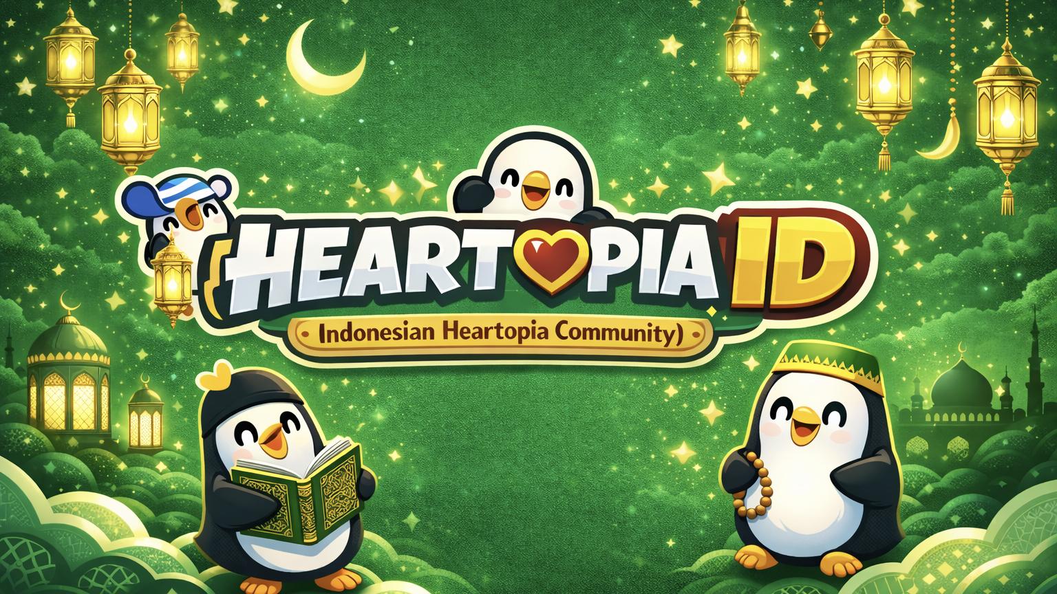 Discovery splash banner for HEARTOPIA ID Discord server