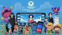 Discovery splash banner for Visual Novel Universe Discord server