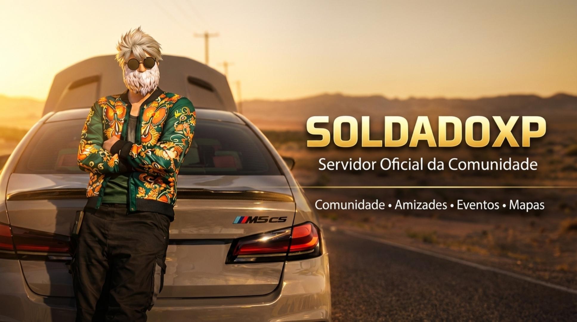 Discovery splash banner for SOLDADOXP Discord server