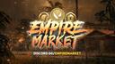 Discovery splash banner for Empire Market™ | Buy Robux, VBucks, Valorant Points, R6 Credits, Apex Coins, Cheap, Affordable, Fast Discord server