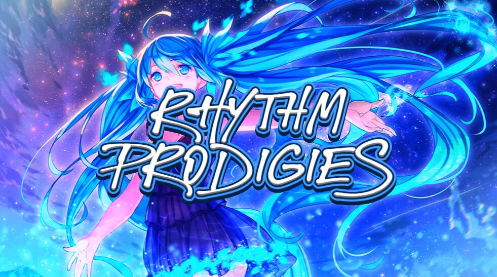 Discovery splash banner for Rhythm Prodigies Discord server