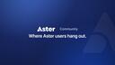 Discovery splash banner for Aster Discord server