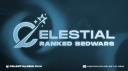 Discovery splash banner for Celestial Ranked Bedwars Discord server