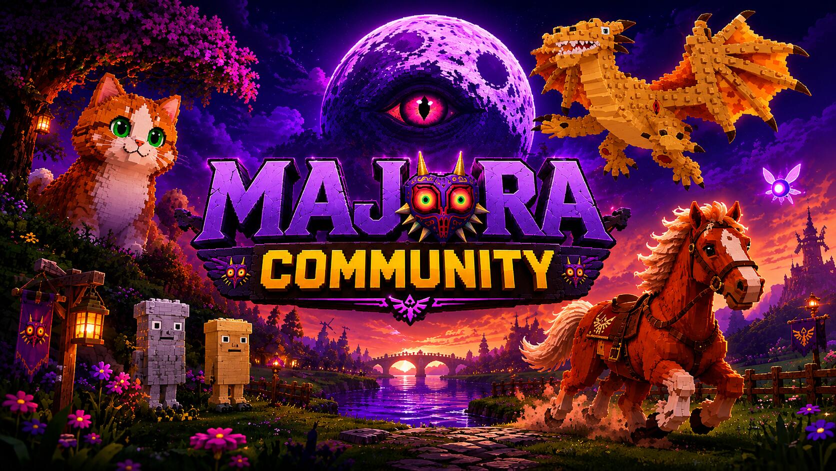 Discovery splash banner for MAJORA🌑 # SAB 🇫🇷 Discord server