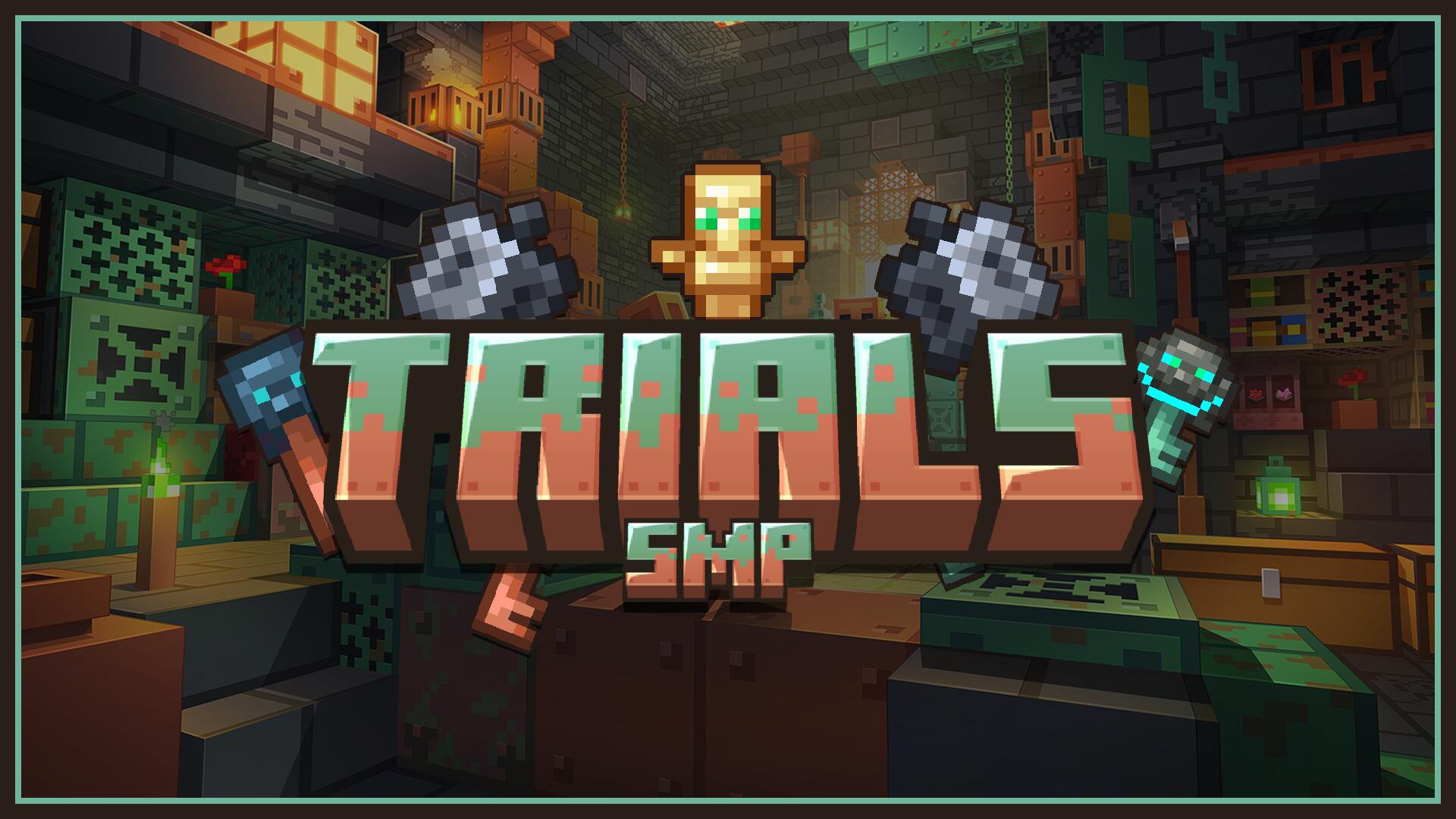 Discovery splash banner for Trials SMP Discord server