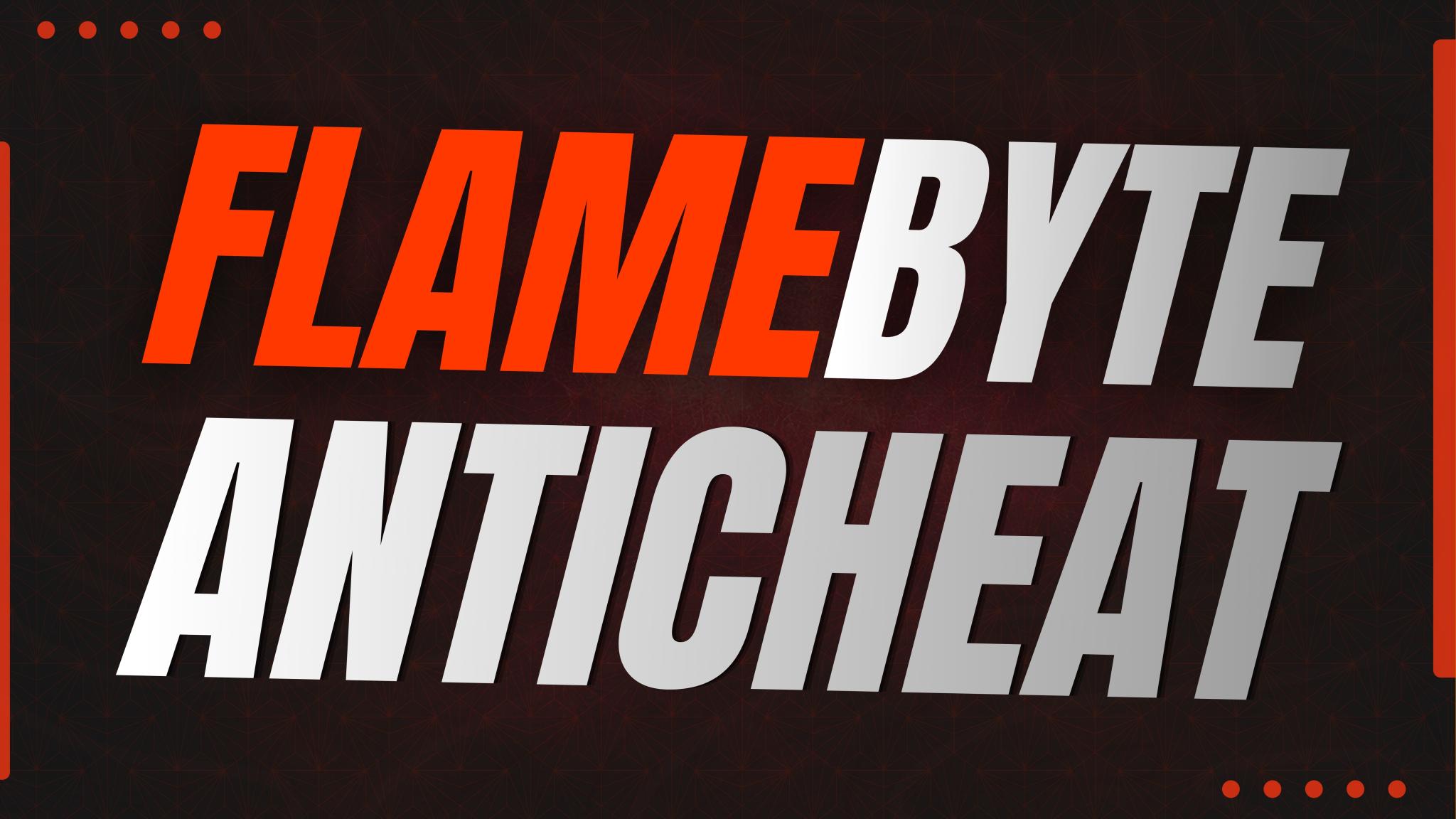 Discovery splash banner for FlameByte Anticheat Discord server