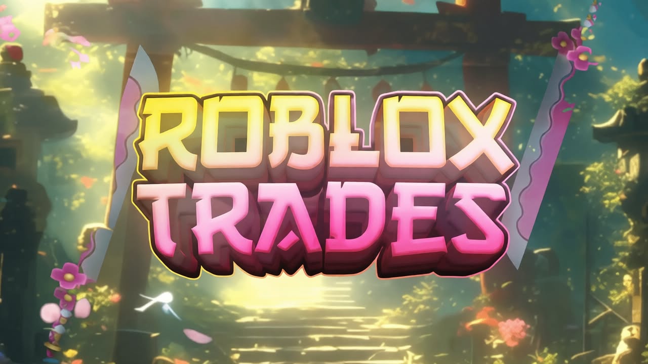 Discovery splash banner for Roblox Trades | Middleman & Trading Discord server
