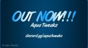 Discovery splash banner for Aqua ✘ Tweaks V1 | 2026 Discord server