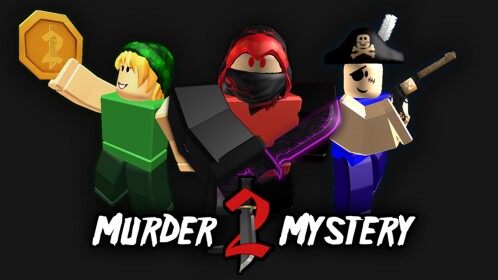Discovery splash banner for Murder Mystery 2 Discord | Roblox MM2 Discord server
