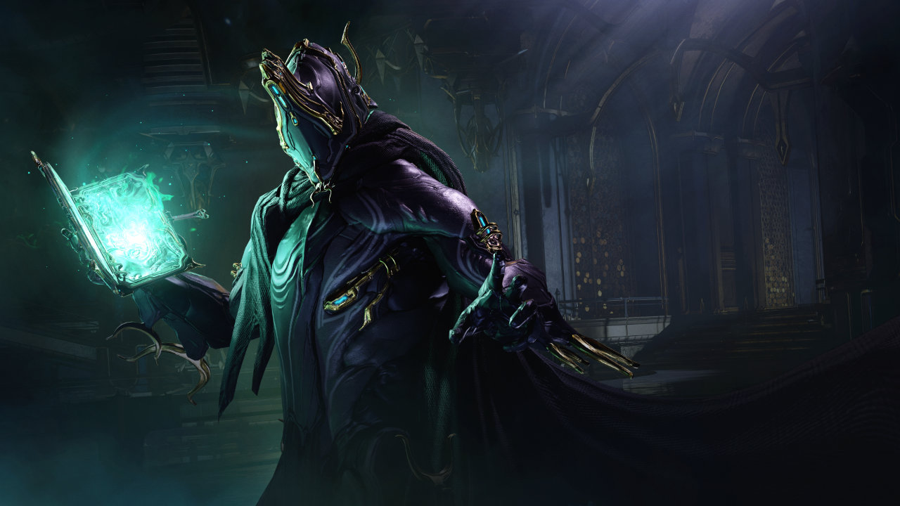 Discovery splash banner for Warframe Brasil Discord server