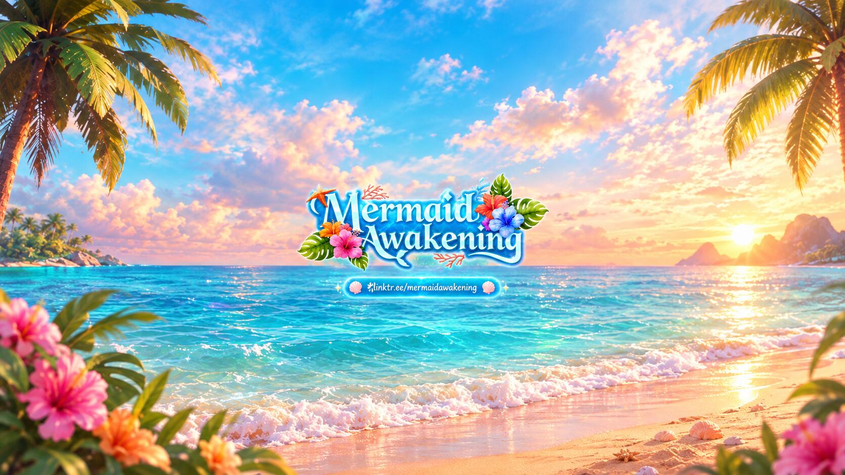 Discovery splash banner for Mermaid Awakening Discord server