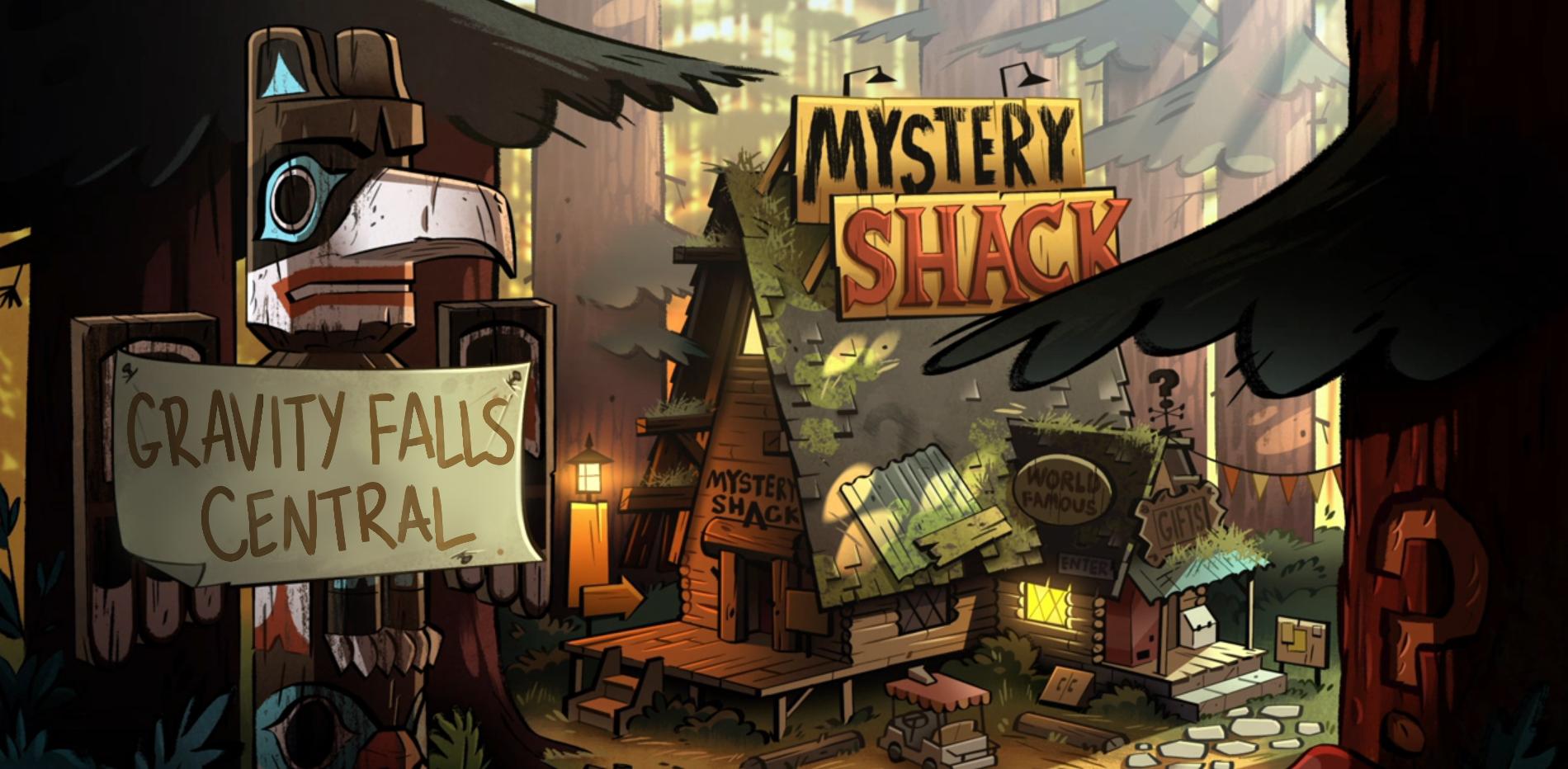Discovery splash banner for Gravity Falls Central Discord server