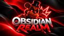 Discovery splash banner for OBSIDIAN REALM Discord server