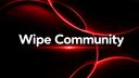 Discovery splash banner for Wipe Community. Discord server