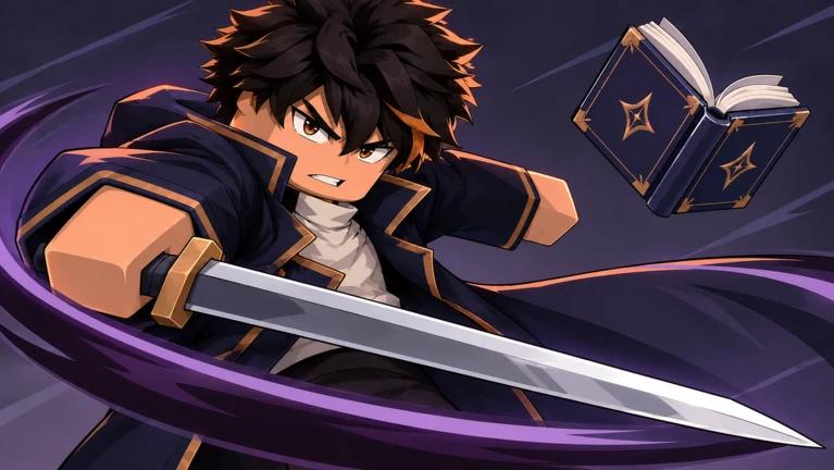 Discovery splash banner for Spellbook Legends Discord server