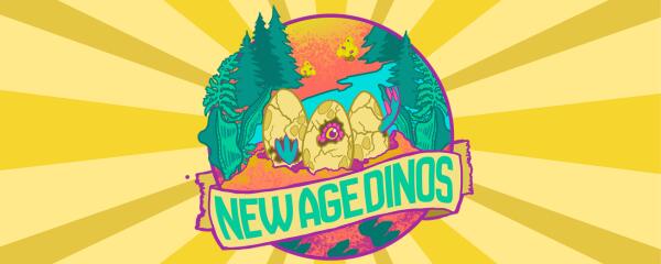 Discovery splash banner for New Age Dinos Discord server