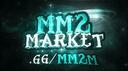 Discovery splash banner for MM2 Market & Middleman Discord server