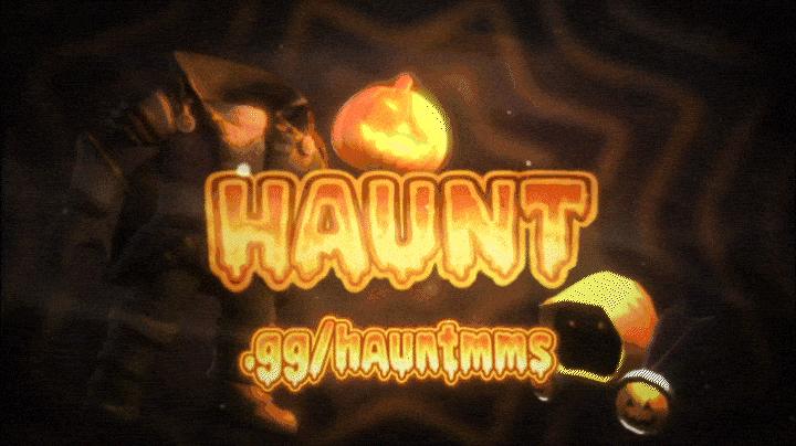 Discovery splash banner for Haunt's MM Services Discord server