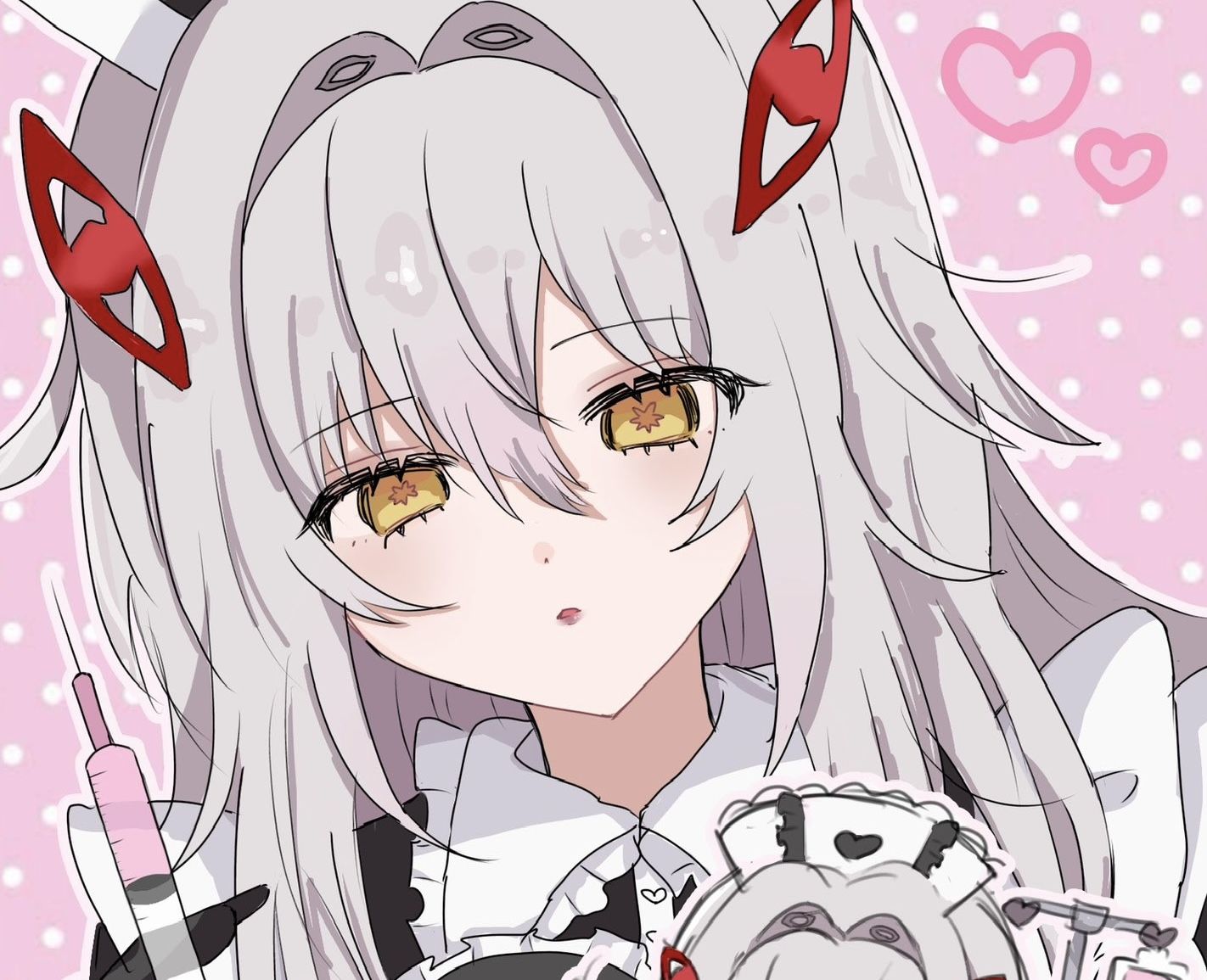 Discovery splash banner for 𐔌 Little Mochi🦇 𐦯 Discord server