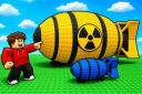 Discovery splash banner for Merge A Nuke Discord server