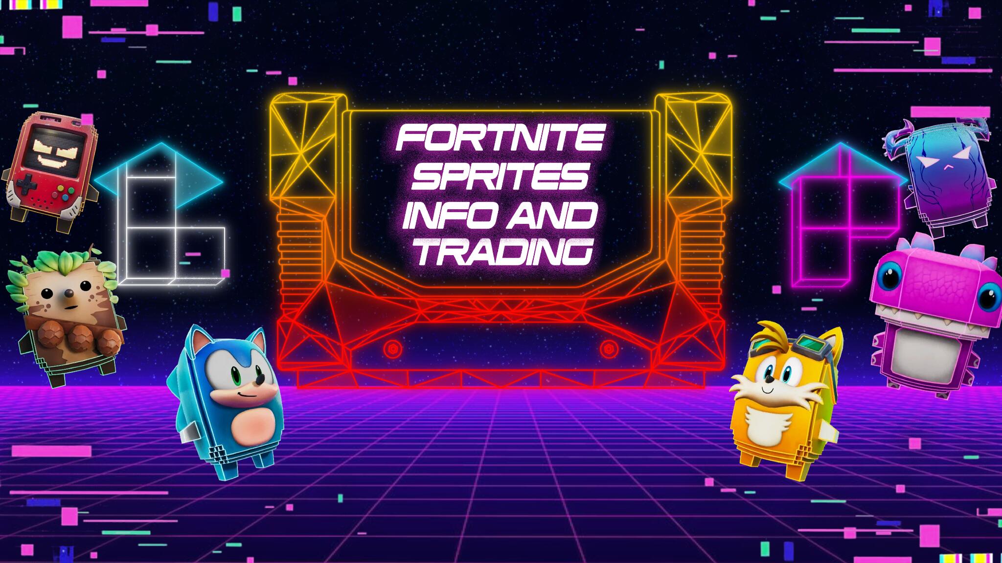 Discovery splash banner for Fortnite Sprite Info & Trading! Discord server