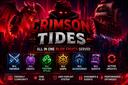 Discovery splash banner for Crimson Tides | Blox Fruits Hub Discord server