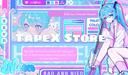 Discovery splash banner for 𐙚⋆°. BLACK CAT TAPEX Discord server