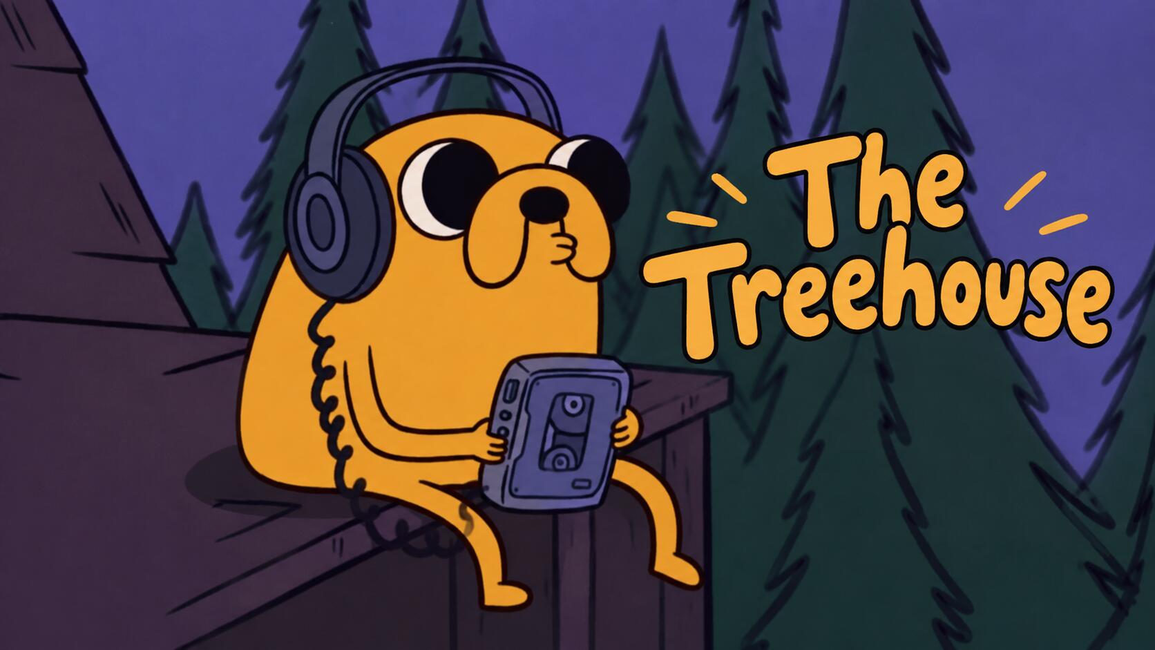 Discovery splash banner for The Treehouse Discord server