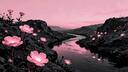 Discovery splash banner for Gulabi Nights™ | Socialize • Events • Gaming • Giveaways Discord server
