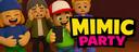 Discovery splash banner for Mimic Party Discord server