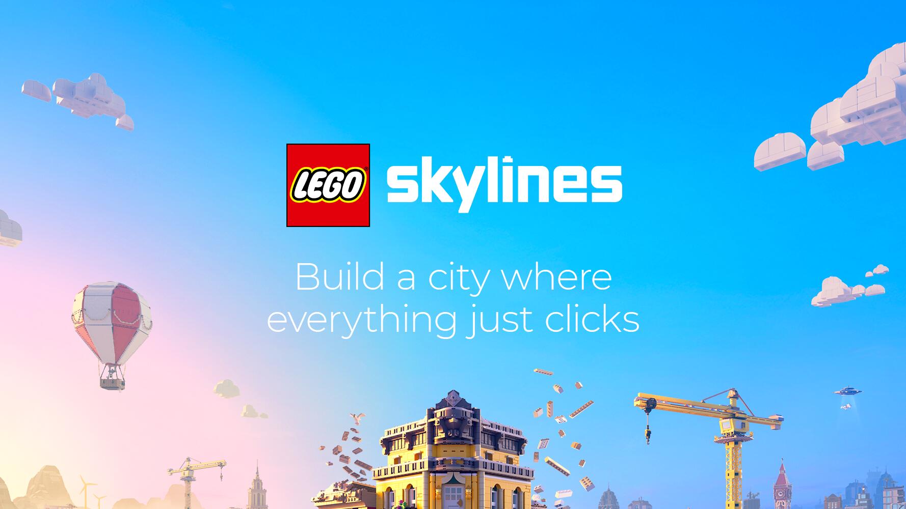 Discovery splash banner for LEGO Skylines Discord server