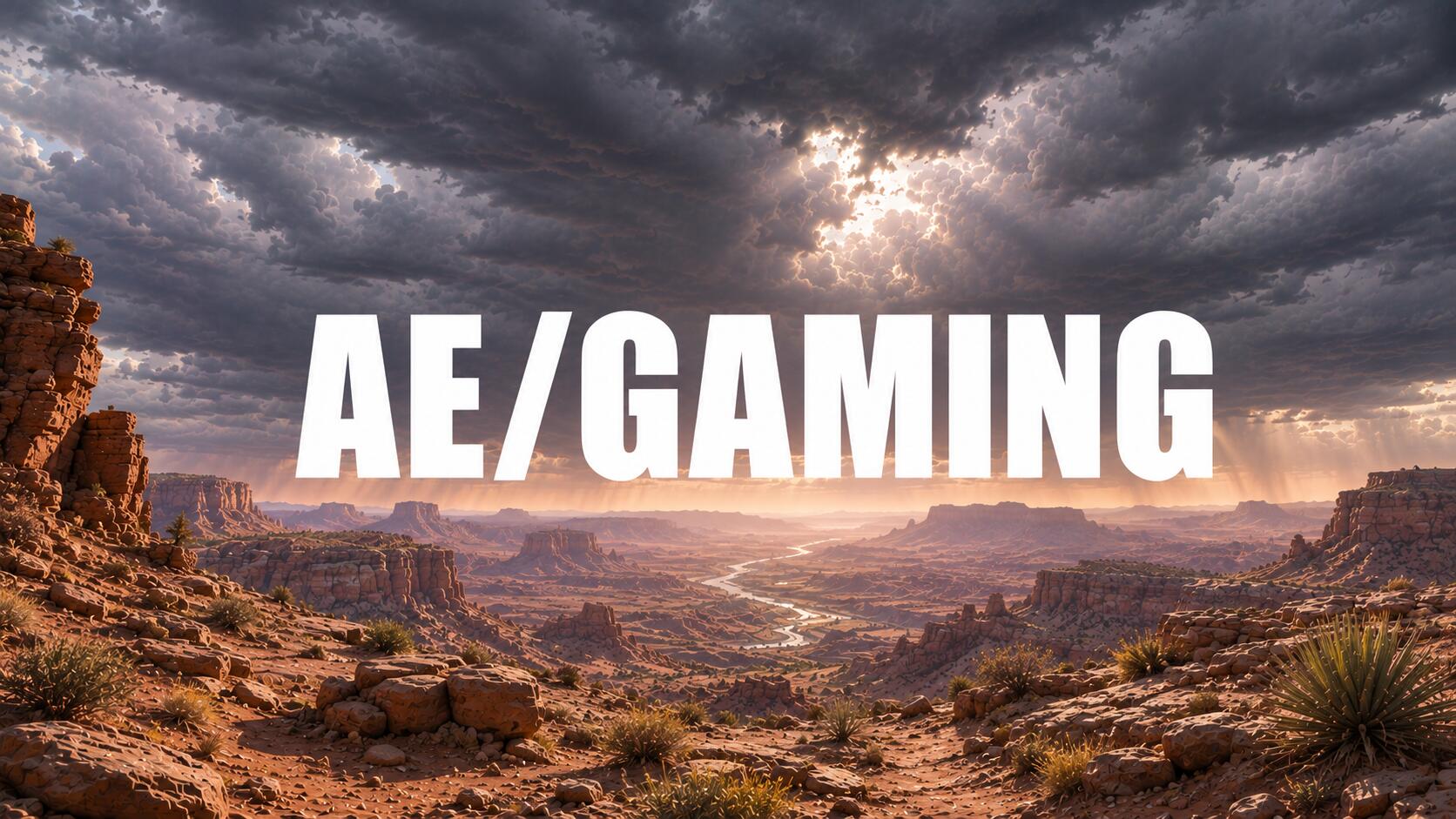 Discovery splash banner for AE GAMING Discord server
