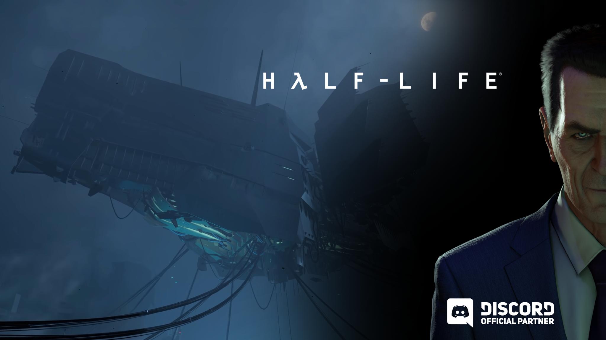 Discovery splash banner for Half-Life Discord server