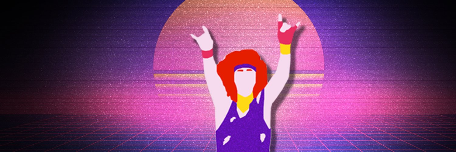 Discovery splash banner for Just Dance Discord server