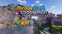 Discovery splash banner for MirageCraft [Cobblemon & Pixelmon] Discord server