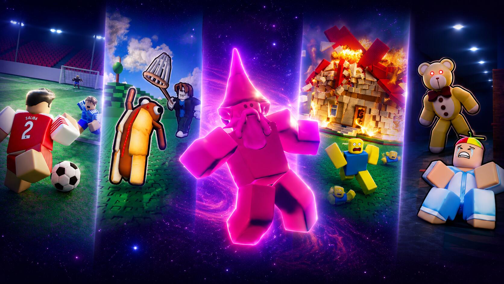 Discovery splash banner for Gnomeland Discord server