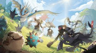 Discovery splash banner for How to Train Your Dragon Discord server