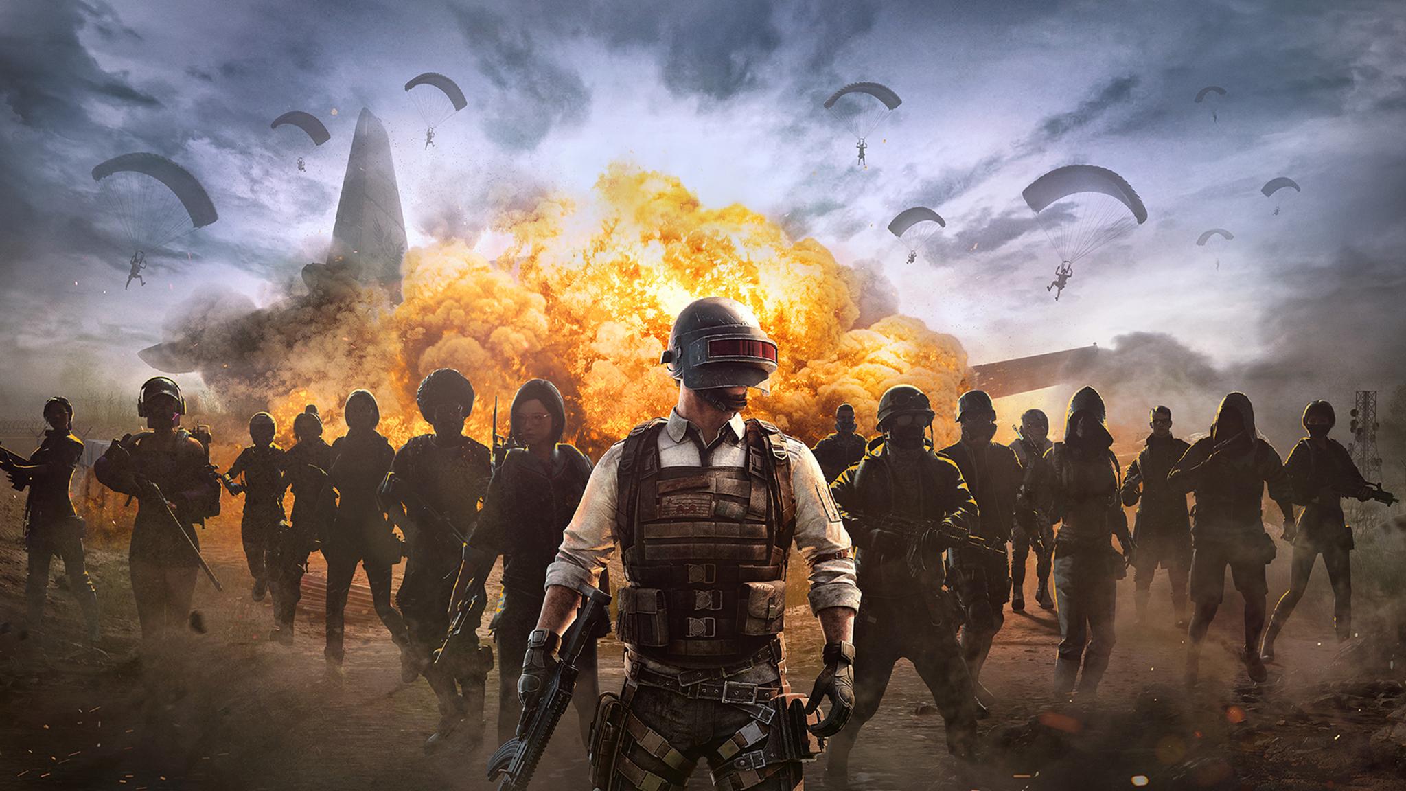 Discovery splash banner for PUBG: Battlegrounds Discord server