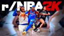 Discovery splash banner for r/NBA2K Discord server