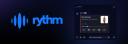 Discovery splash banner for Rythm Discord server
