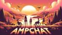 Discovery splash banner for AmpChat Discord server