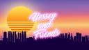 Discovery splash banner for Hessey and Friends Discord server