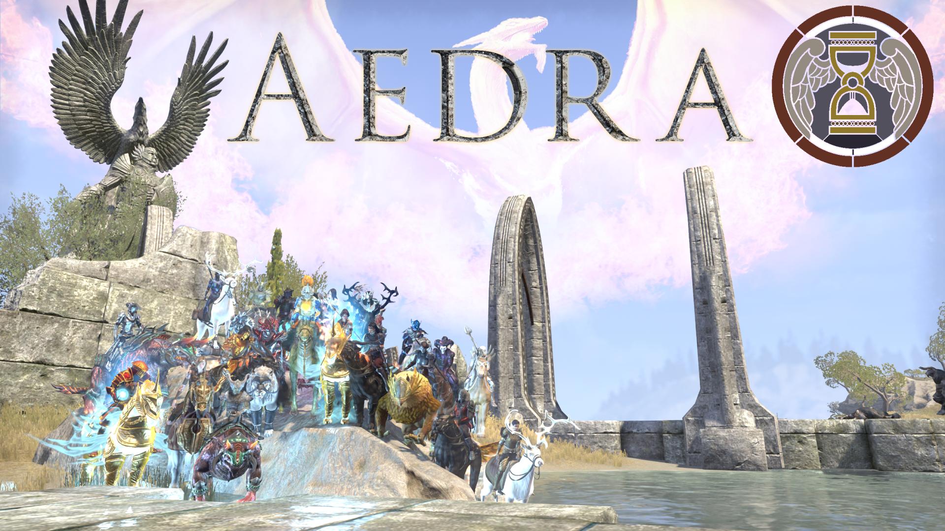 Discovery splash banner for Aedra Discord server