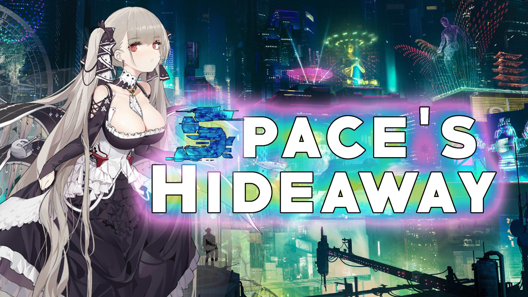 Discovery splash banner for Space's Hideaway Discord server