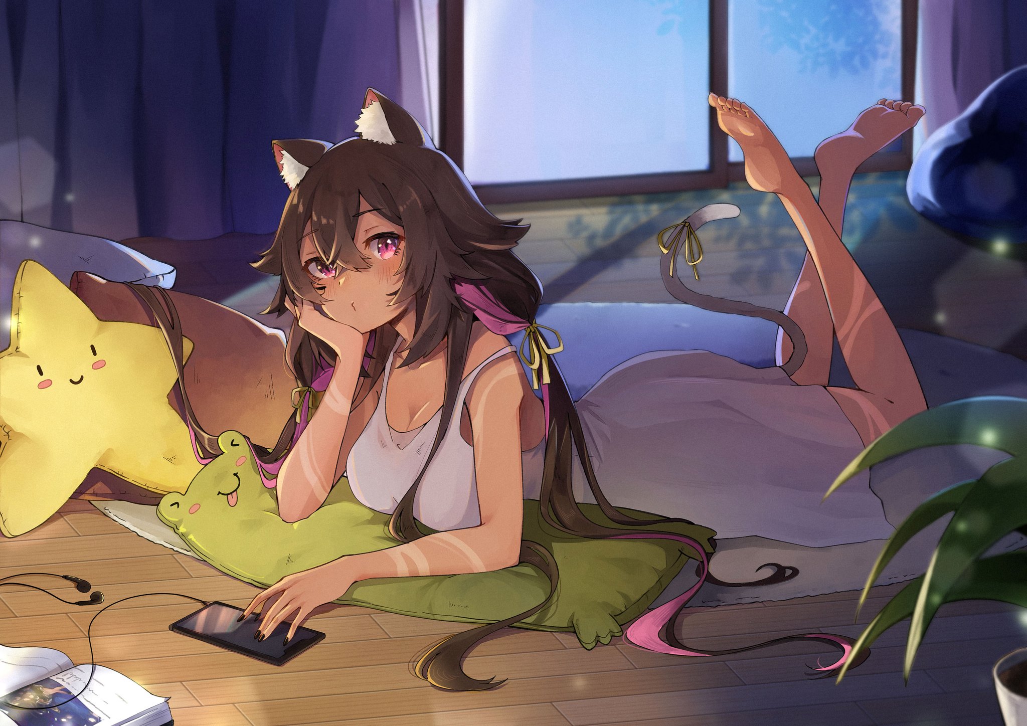 Discovery splash banner for . ✦ Myun 🐸🌹✦ . Discord server