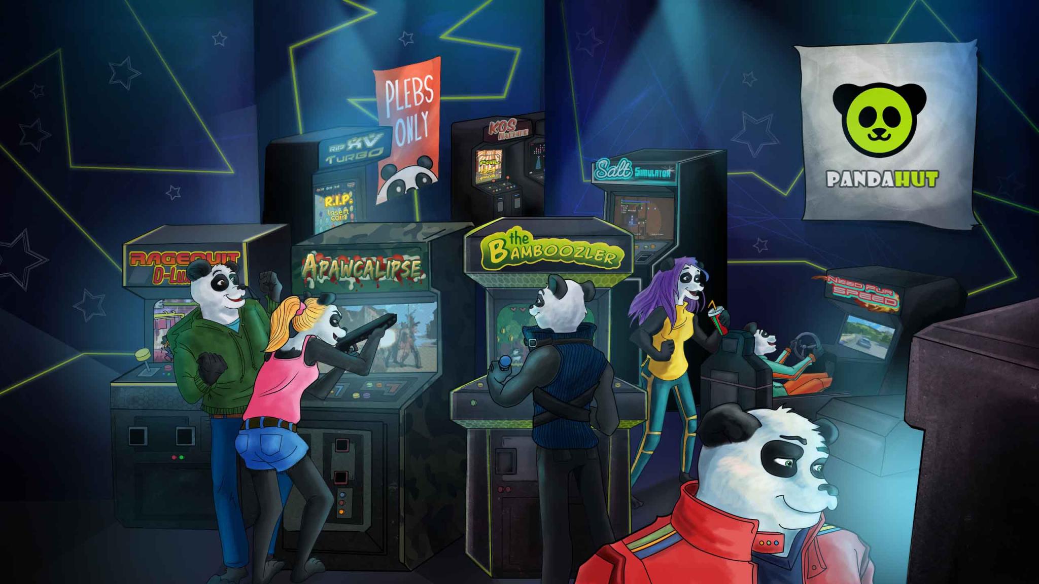 Discovery splash banner for Pandahut Unturned Discord server