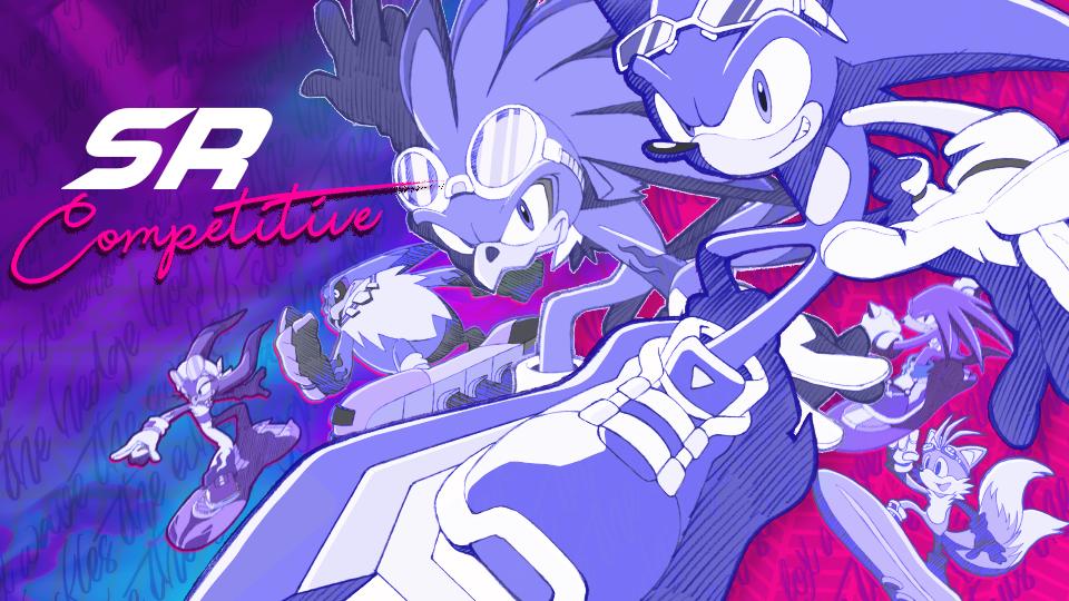 Discovery splash banner for Sonic Riders Competitive Discord server