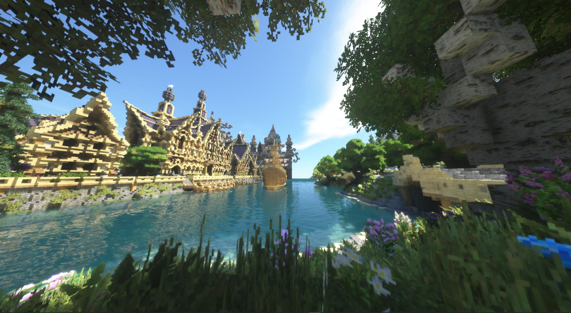 Discovery splash banner for OPBlocks Minecraft Network Discord server