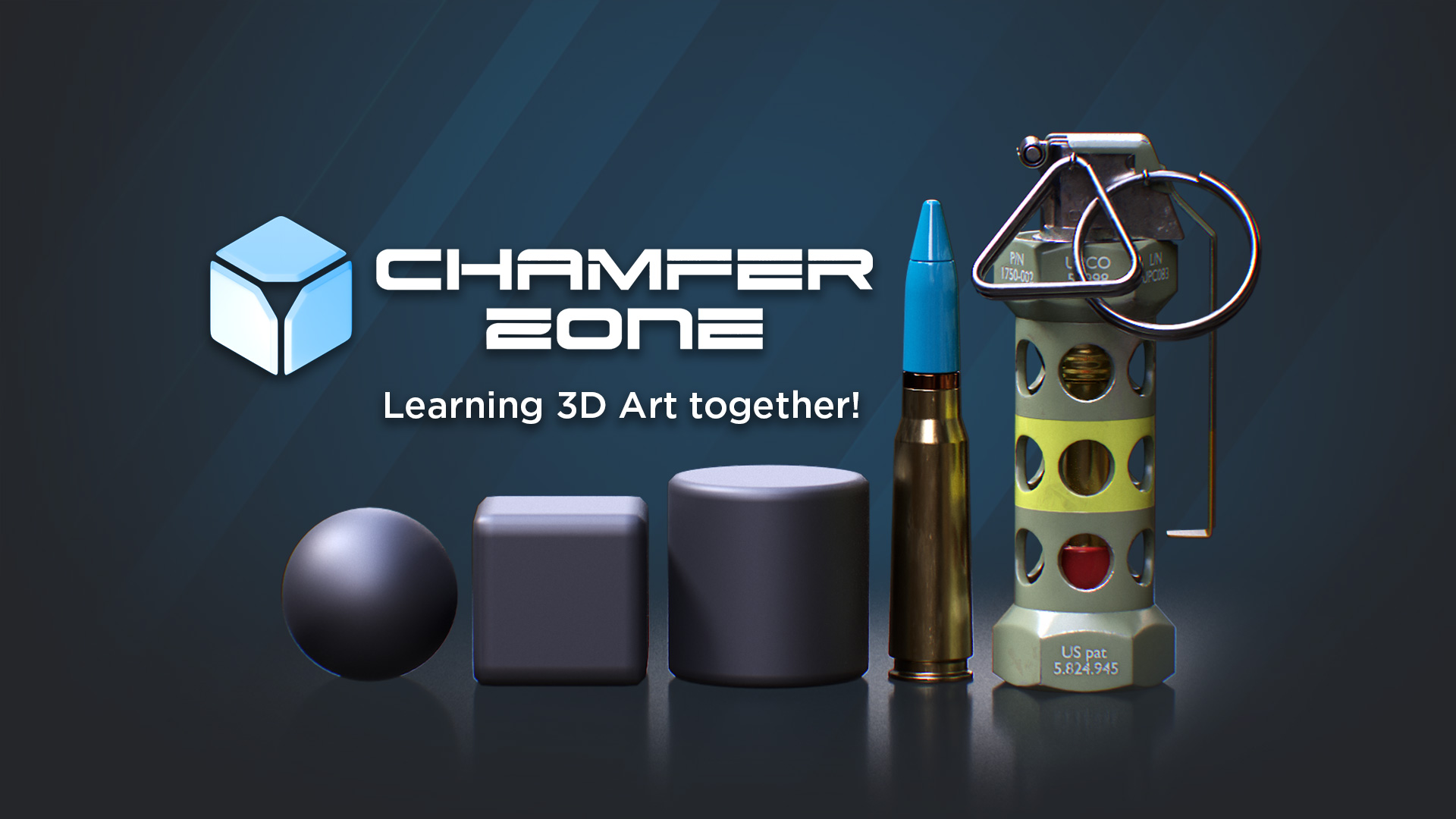 Discovery splash banner for ChamferZone Discord server