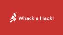 Discovery splash banner for Whack a Hack! Discord server